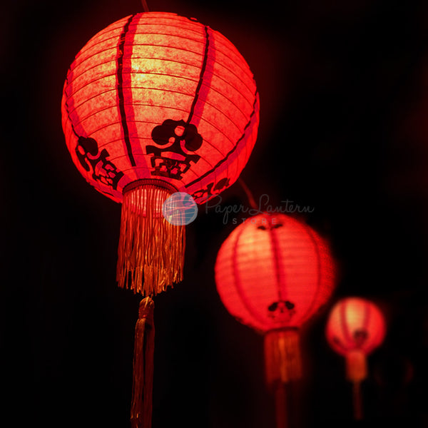 Chinese New Year Firecracker Felt String Lantern | Oriental Trading