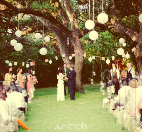 10 Great Tree Wedding Decoration Ideas - PaperLanternStore.com - Paper ...