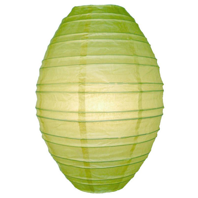 Green square shop paper lanterns