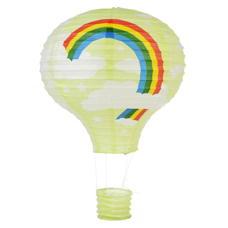 Light Lime Rainbow Hot Air Balloon Paper Lantern on Sale Now!|Chinese ...