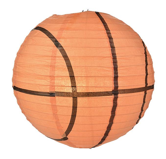 Alabama College Basketball 14-inch Paper Lanterns 8pc Combo Party Pack - Persimmon Orange, Dark Blue