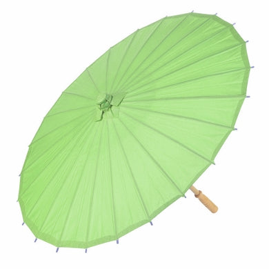 BULK PACK (6) 32" Grass Greenery Paper Parasol Umbrellas - PaperLanternStore.com - Paper Lanterns, Decor, Party Lights & More