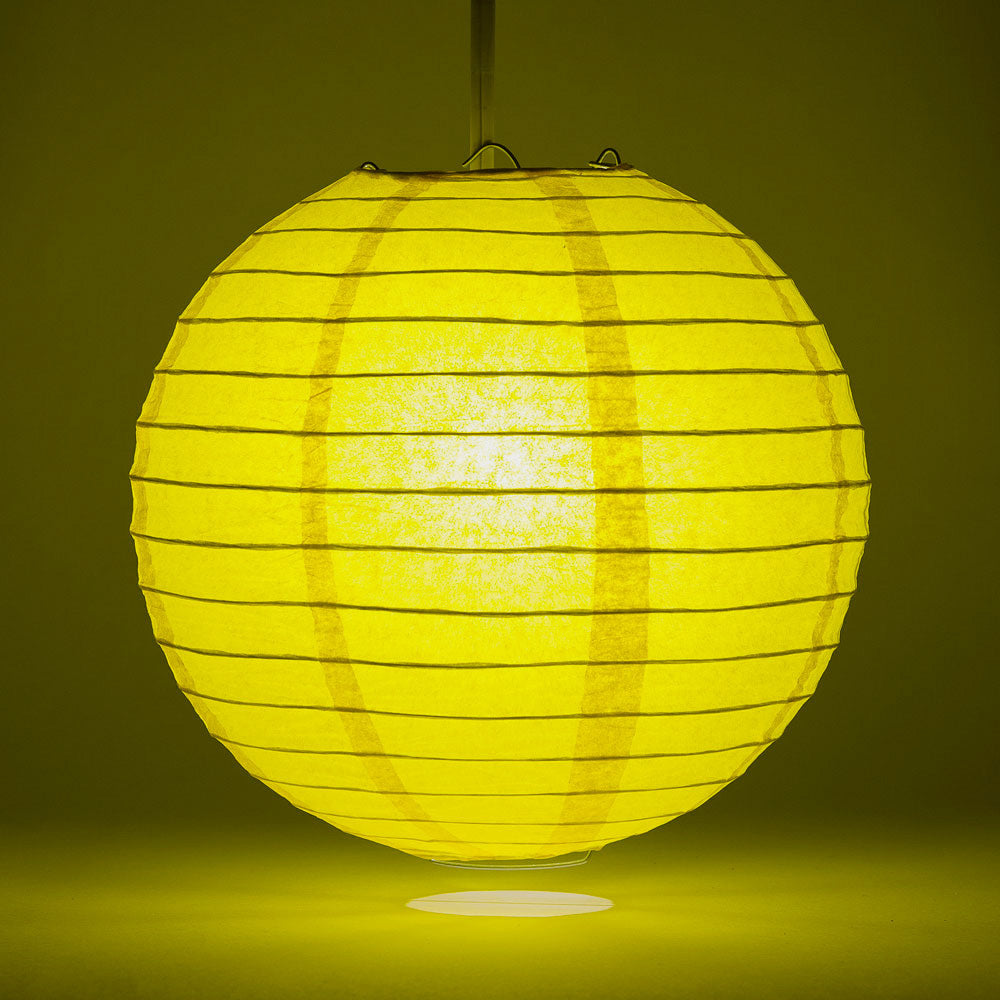 Yellow paper store lanterns bulk