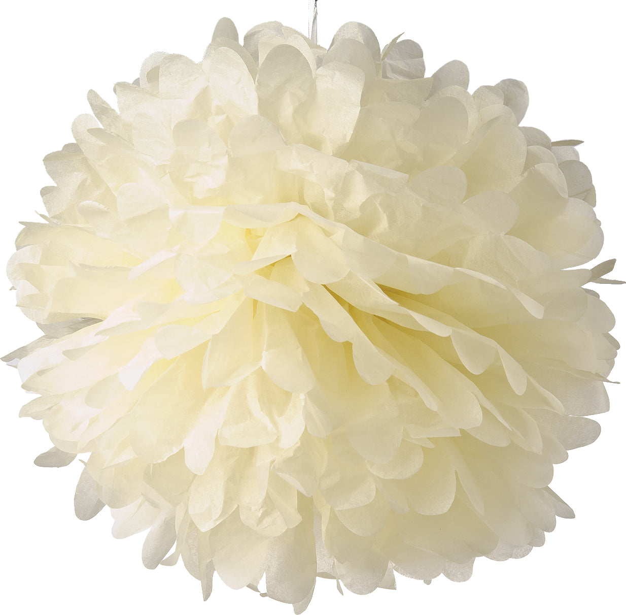 Blowout EZ-Fluff 8 Brown Tissue Paper Pom Pom Flowers, Hanging Decorations (4 Pack)
