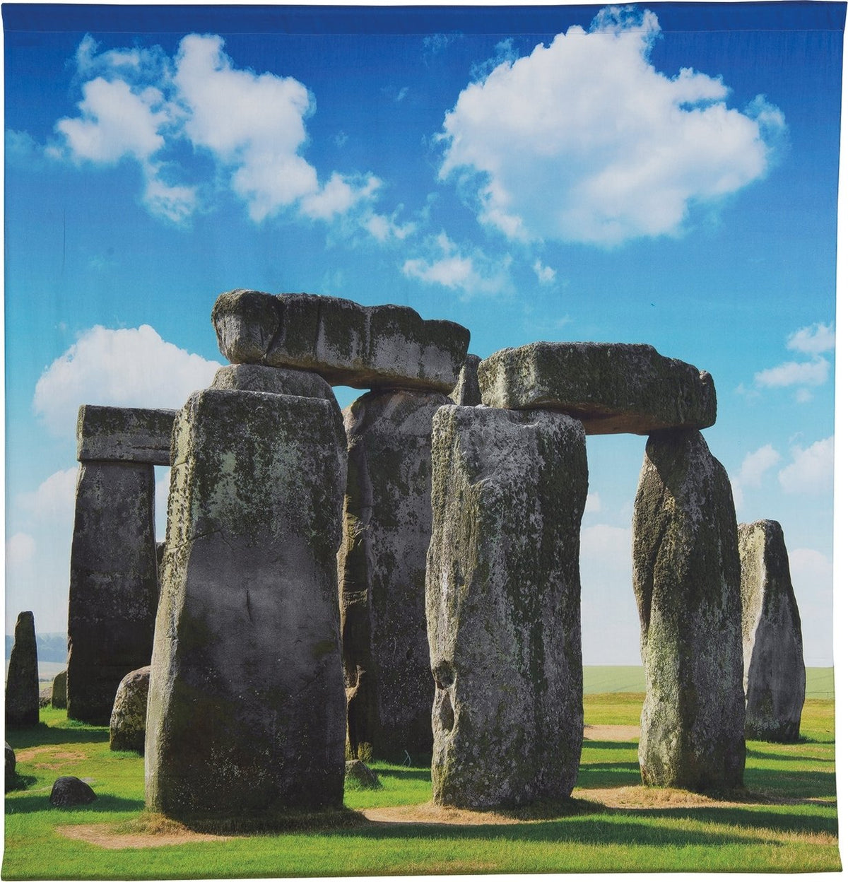 BLOWOUT Stonehenge England Photo Tapestry - (Medium, 4.8 X 4.8 Feet, 100% Cotton, Fair Trade Certified) - PaperLanternStore.com - Paper Lanterns, Decor, Party Lights &amp; More