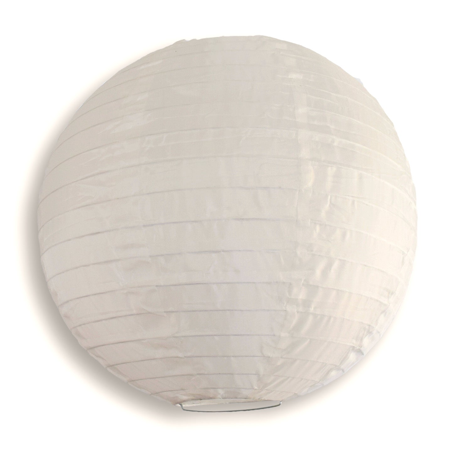 36 Inch White Jumbo Round Paper Lantern, Even Ribbing, Hanging Decoration  on Sale Now!, Chinese Lanterns