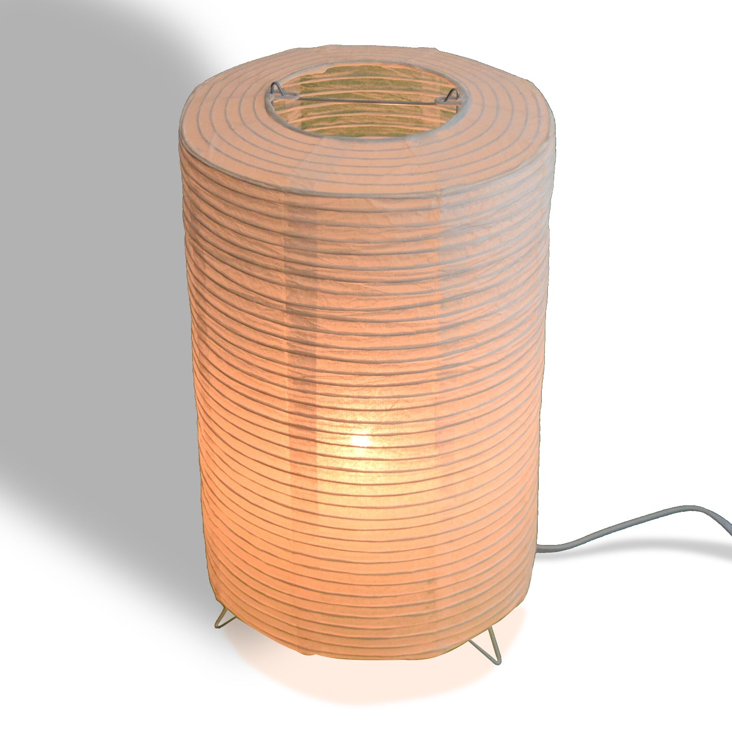 Saturn Corded Table Top Lantern Lamp Kit w/ Light Bulb, Fine Line
