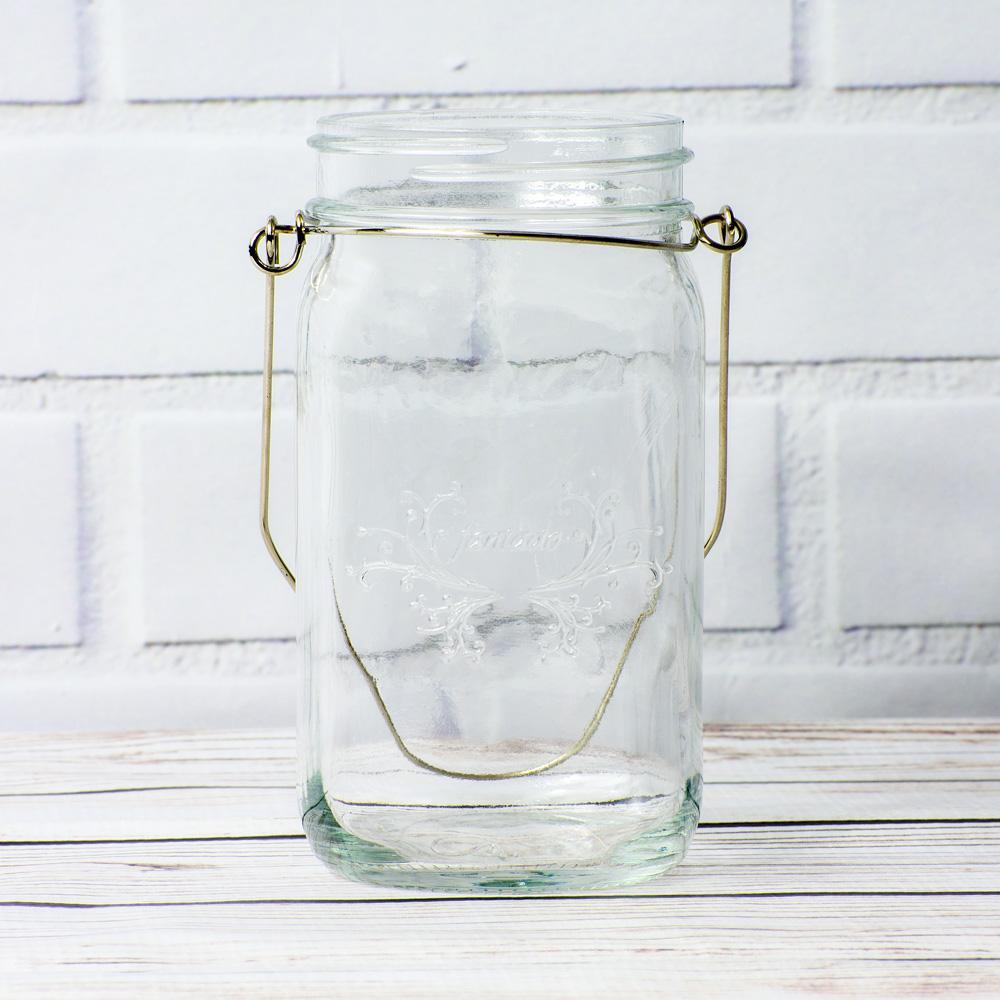 Buy Wholesale China Regular Mouth Mason Jar Cups With Handle 12 Oz