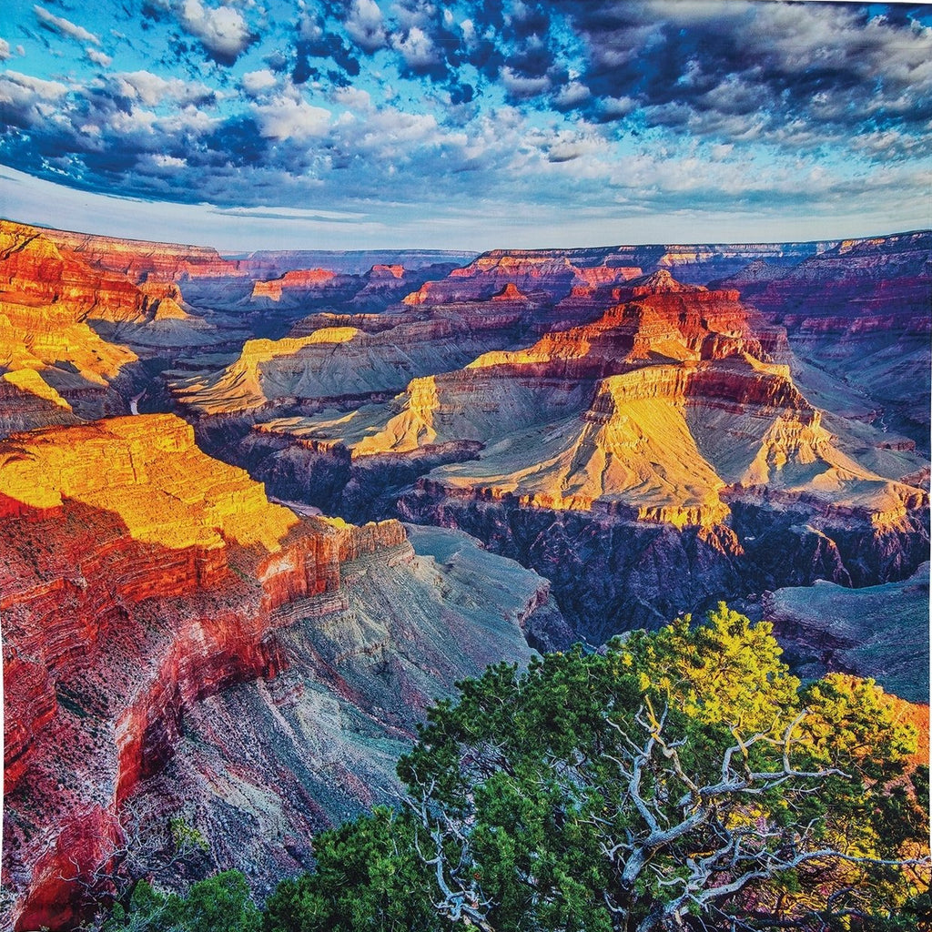BLOWOUT Grand Canyon Sunset Photo Tapestry and Hanging Wall Art (Extra  Large, 4.8 x 4.8 Feet, 100% Cotton)