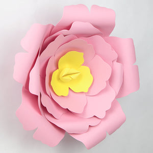 Set of 3 Large Paper Rose Flower Wall Decor Backdrop Art Crafts - Bed Bath  & Beyond - 32721828