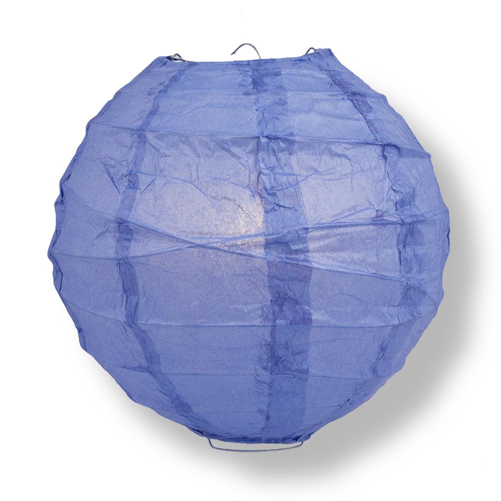20 Inch Astra Blue / Very Periwinkle Round Paper Lantern