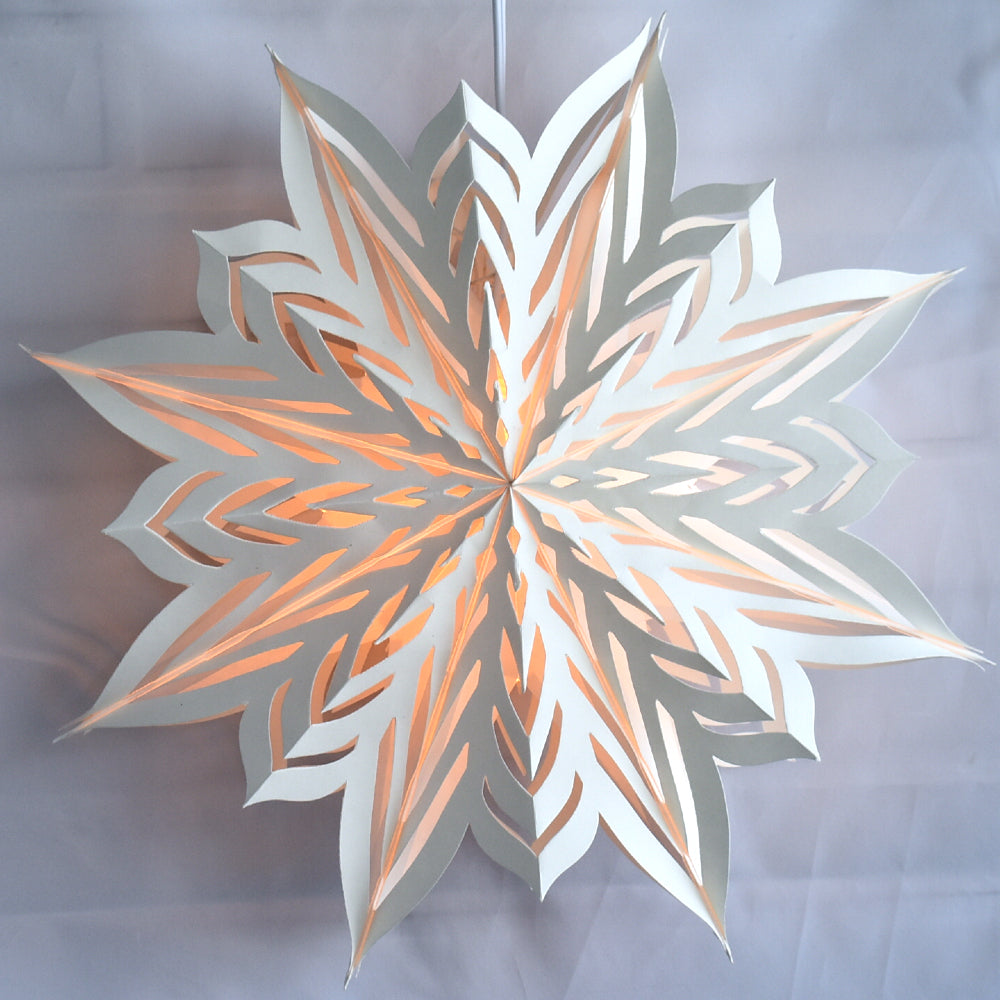 how to make a paper star lantern